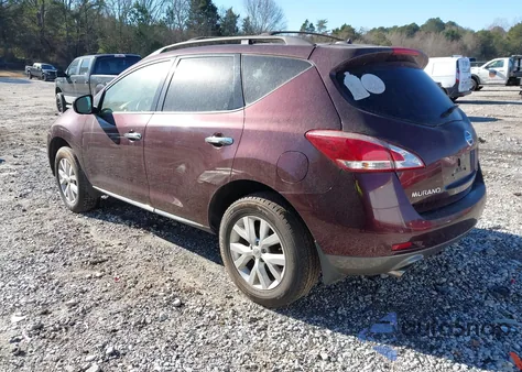 2014 Nissan Murano Sl from USA, damaged, VIN JN8AZ1MW4EW525537